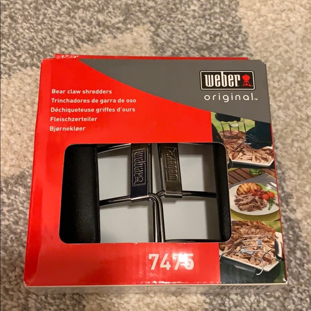 NEW Weber Bear Claw Shredders